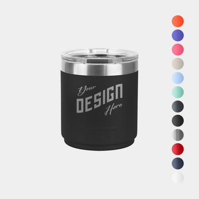 10 oz YETI® Rambler Stainless Steel Insulated Stackable Tumbler w/ Lid
